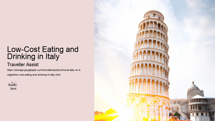 Low-Cost Eating and Drinking in Italy